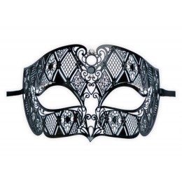 Venezianische Maske aus Metall für Herren