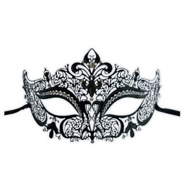 Venezianische Maske Filigran aus Metall 'Nelya'
