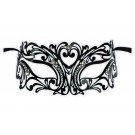 Venezianische Maske aus Metall 'Samia'