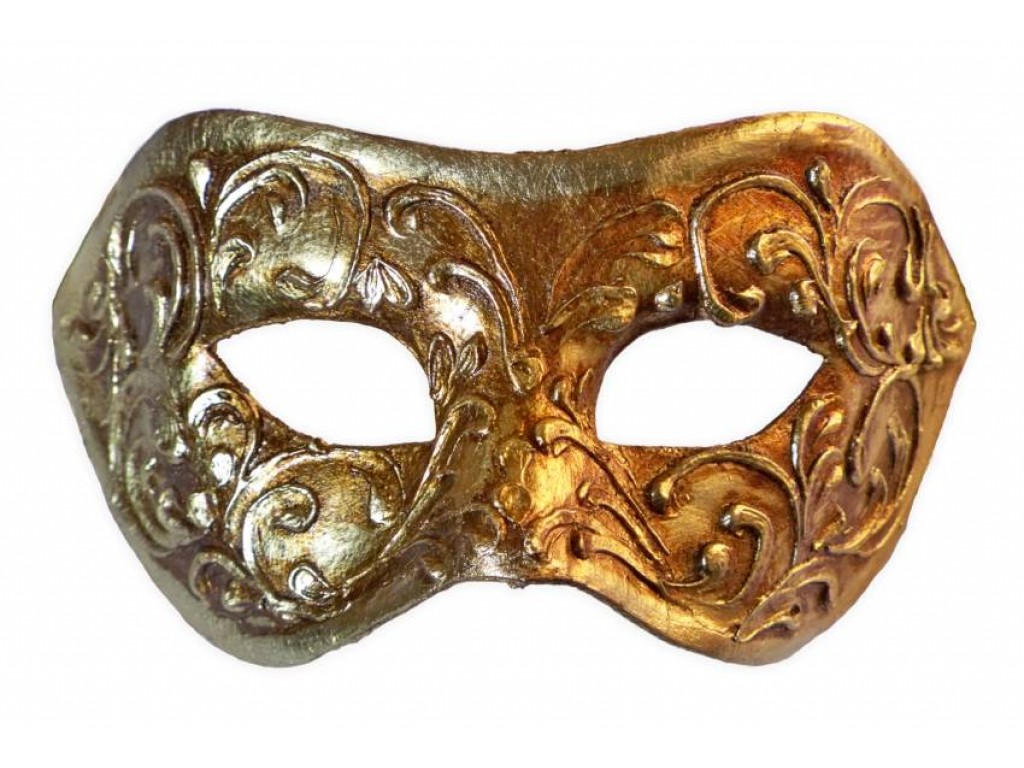 Golden Colombina with Ornaments