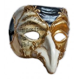 Zanni Mask Commedia Dell’ Arte