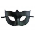 Authentic Venetian Mask Black Leather