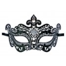 Metal masquerade mask 'Selena'