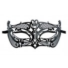 Petite Eye Mask Black Metal 'Mistress'