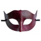 Red Venetian Leather Mask 'Arbitress'