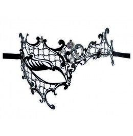 Elegant Masque Venitien en Metal 'Dinora'