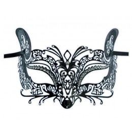 Masque Loup en Metal Venitien 'Dyra'