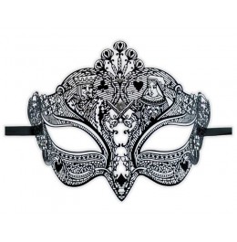 Masque Venitien en Metal Filigrane 'Poker'