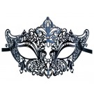 Masque Venise en Métal 'Noblesse Noire'