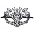 Masque Loup en Metal Soiree Venitien 'Pégase'